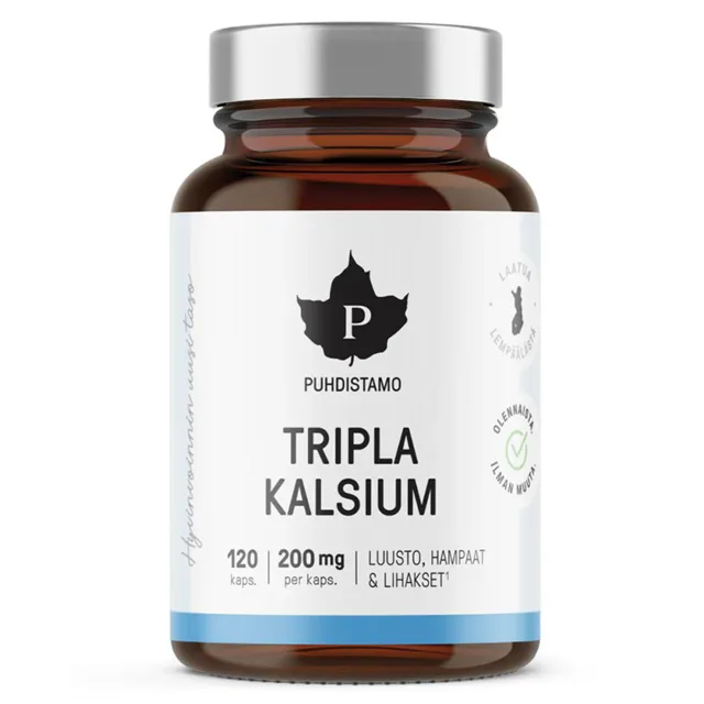 Puhdistamo Triple Calcium 120 kapslí