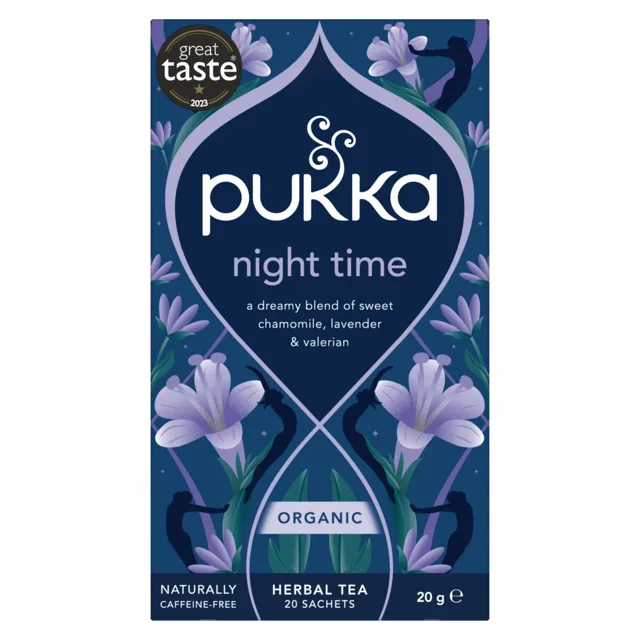 Pukka BIO Night Time porcovaný čaj 20x1 g