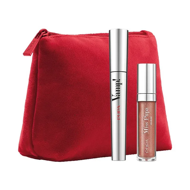 PUPA Milano Dárková sada Mascara & Miss Pupa Gloss Set