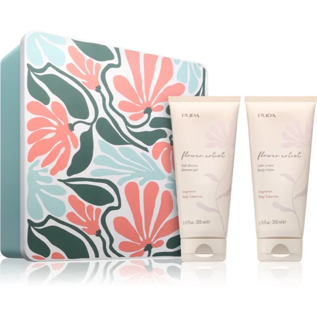 PUPA Milano Flower Artist Kit dárková sada na tělo s vůní Flirty Tuberose
