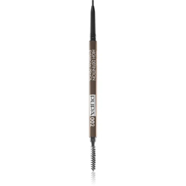 PUPA Milano High Definition automatická tužka na obočí voděodolná odstín 002 Brown 0.09 g