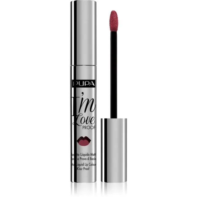 PUPA Milano I´m Loveproof matná tekutá rtěnka pro dlouhotrvající efekt odstín 004 Intense Rose 2.7 ml