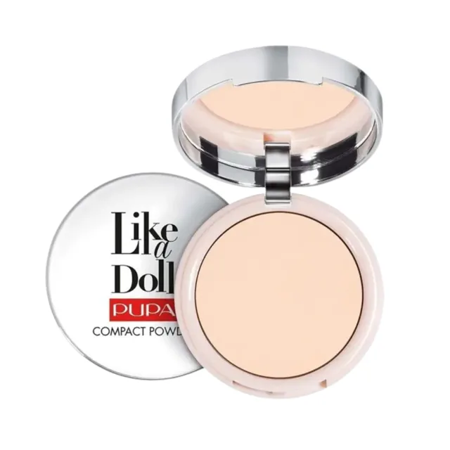 PUPA Milano Kompaktní pudr Like a Doll Compact Powder 10 g 001 Porcelain