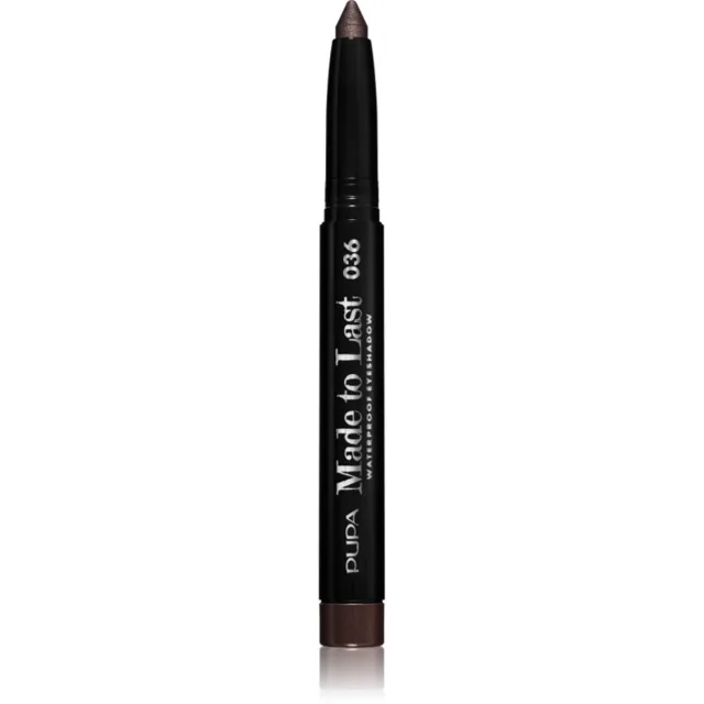 PUPA Milano Made to Last dlouhotrvající oční stíny v tužce voděodolné odstín 036 Wood Brown 1.4 g
