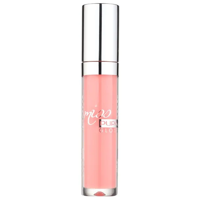 PUPA Milano Miss Pupa lesk na rty odstín 201Tender Apricot 5 ml
