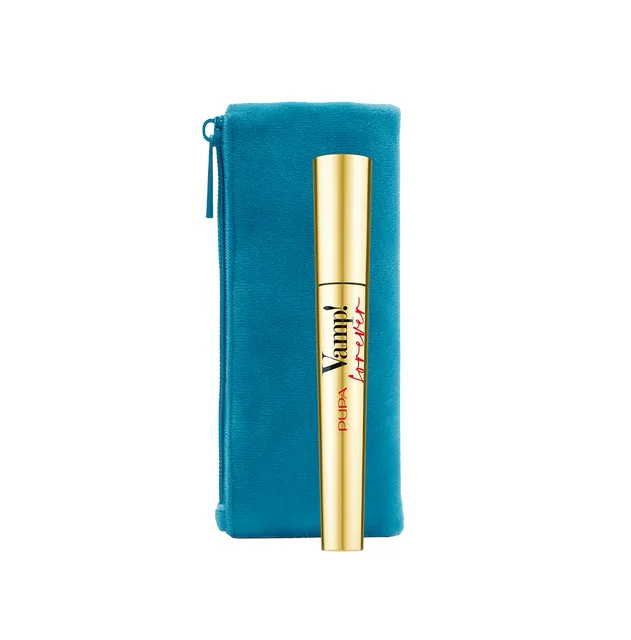 PUPA Milano Objemová řasenka s taštičkou Vamp! Forever (Mascara) 9 ml