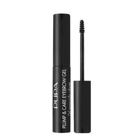 PUPA Milano Pečující gel na obočí (Plump & Care Eyebrow Gel) 3 ml 003 Dark Brown