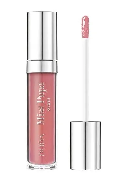 PUPA Milano Třpytivý lesk na rty Miss Pupa Gloss (Ultra Shine Gloss Instant Volume Efect) 5 ml 402 Blossom Pink