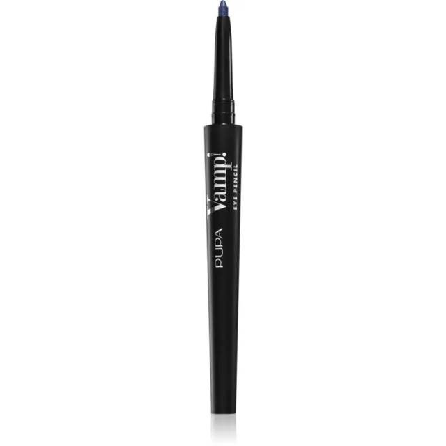 PUPA Milano Vamp! Eye Pencil voděodolná tužka na oči 2 v 1 odstín 400 Midnight Blue 0.35 g
