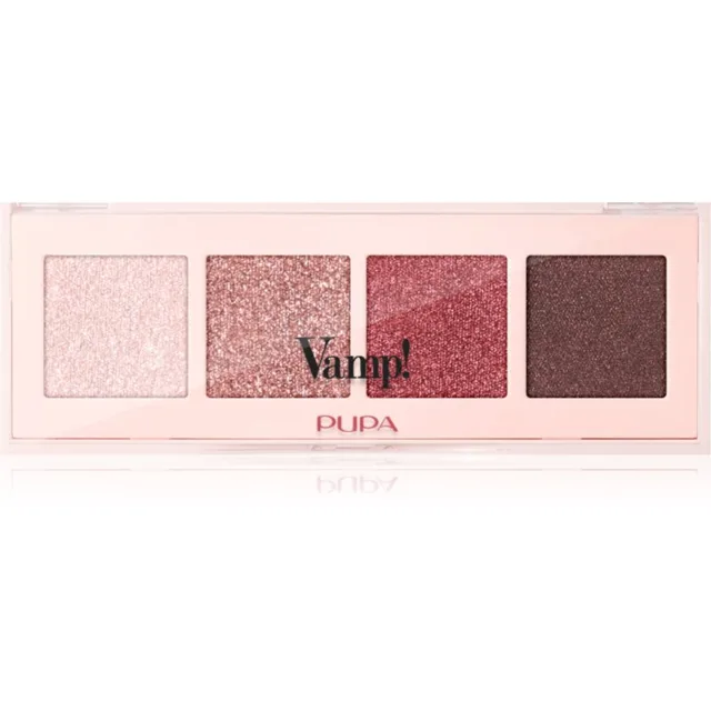 PUPA Milano Vamp! Eyeshadow Palette paletka očních stínů 003 Pinkish Bronze 5.2 g