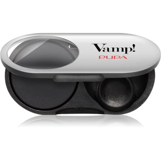 PUPA Milano Vamp! Radiant Baked Eyeshadow dlouhotrvající zářivé oční stíny odstín 300 Blackout - MATT 1 g