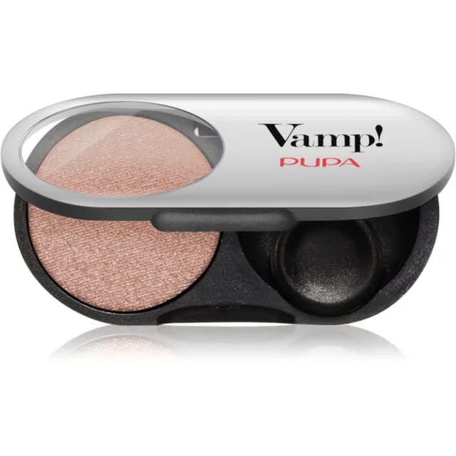 PUPA Milano Vamp! Radiant Baked Eyeshadow dlouhotrvající zářivé oční stíny odstín 406 Desert Nude - Matt 1 g