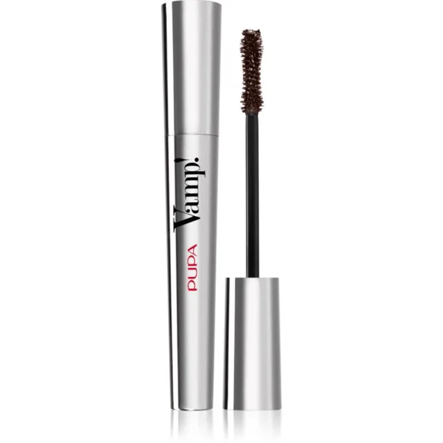 PUPA Milano Vamp! řasenka pro větší objem odstín 200 - Chocolate Brown 9 ml