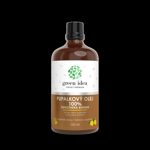 Pupalkový olej 100 % – 100 ml – Green idea