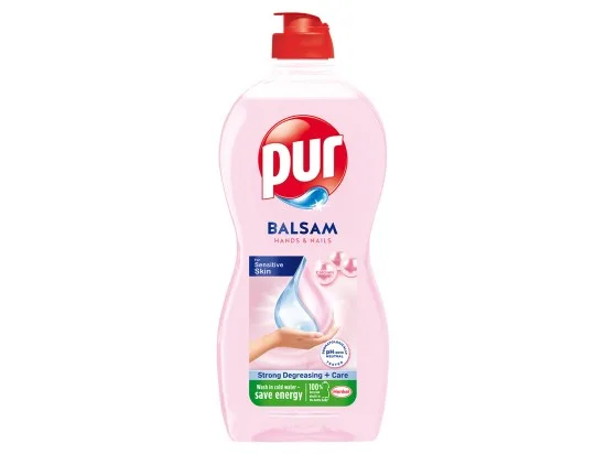 Pur Balsam Hands & Nails přípravek na ruční mytí nádobí 450 ml