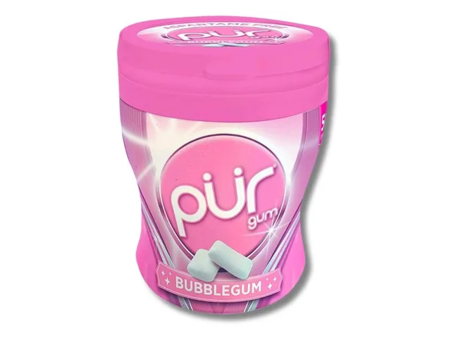PÜR Xylitolové Žvýkačky, Bubblegum, 50 ks
