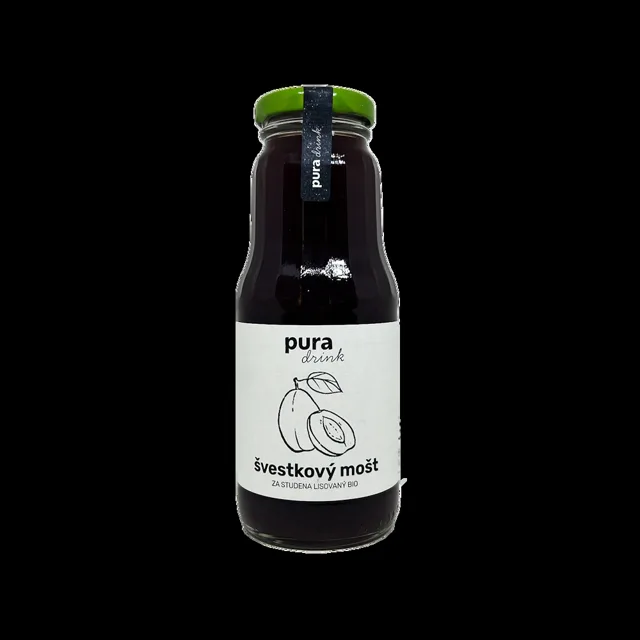 PURADRINK Švestkový mošt BIO 300 ml
