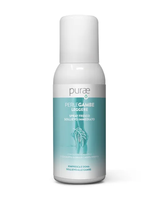 Purae Perlegambe Osvěžující sprej na nohy s esenciálními oleji 60 ml