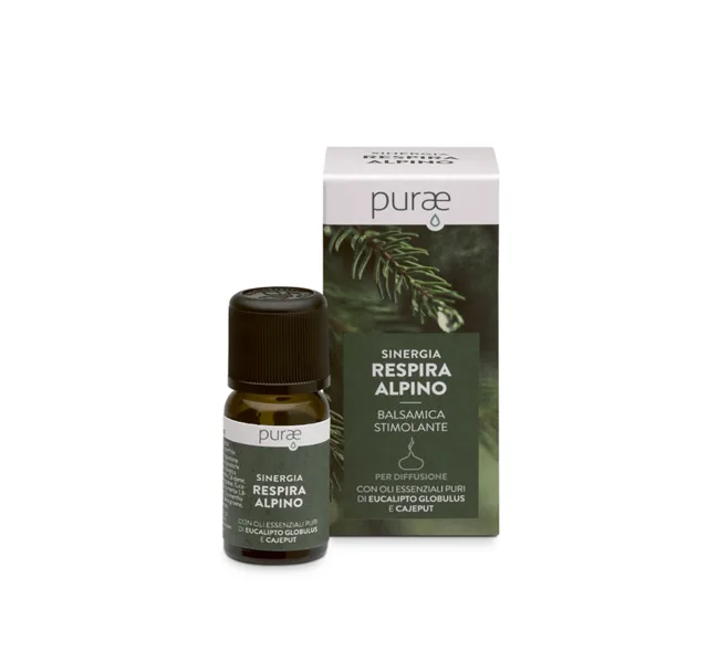 PURAE RESPIRA ALPINO- Horský nádech - Směs pro svěží dech hor 10ml