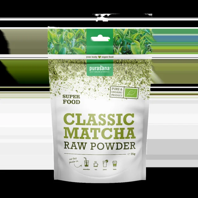 Purasana BIO Classic Matcha Raw Powder