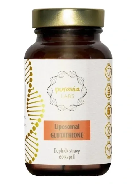 Puravia Labs Liposomální glutathion 60 cps