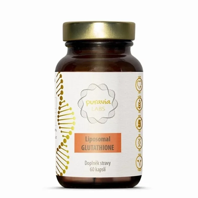 PURAVIA LABS LIPOSOMÁLNÍ GLUTATHION 60 kapslí