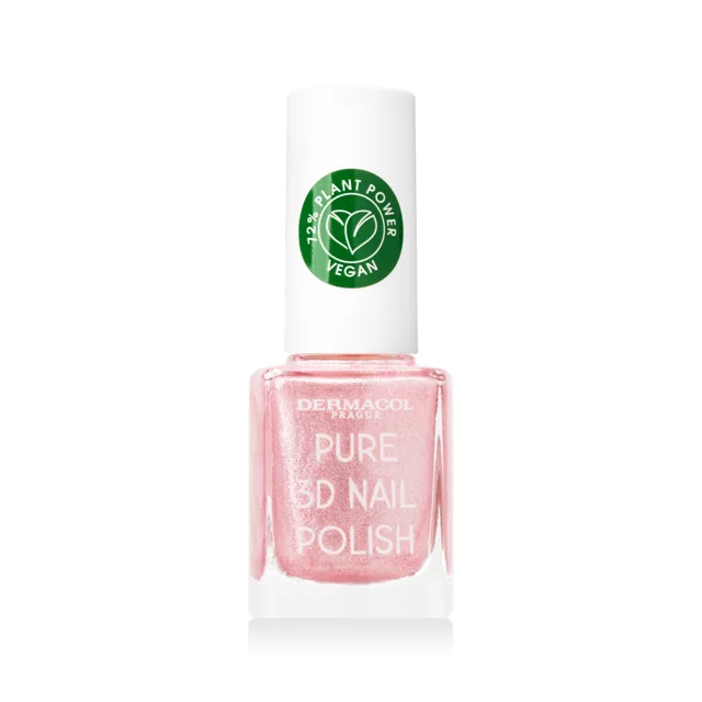 Pure 3D přírodní lak na nehty Rose Veil č.05 Dermacol - Oficiální e-shop Dermacol