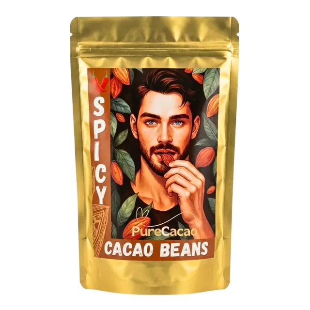 Pure Cacao Sladké kakaové boby (chilly), 100 g