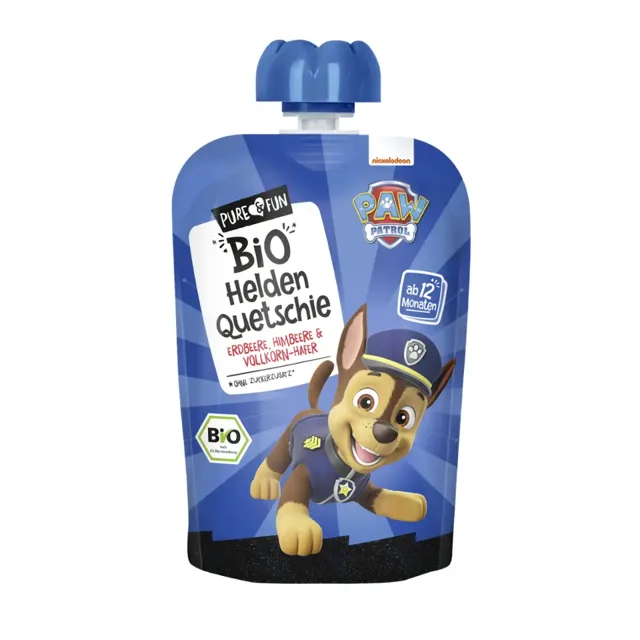 Pure & Fun BIO ovocná kapsička Tlapková patrola Chase 100 g