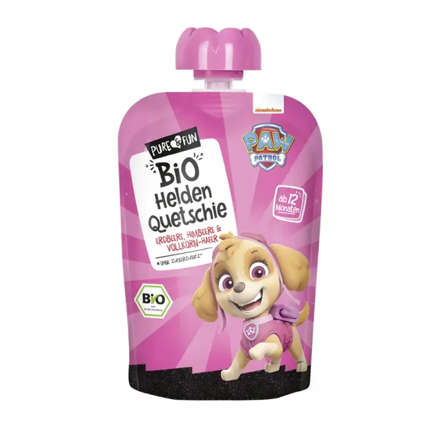 Pure & Fun BIO ovocná kapsička Tlapková patrola Skye 100 g