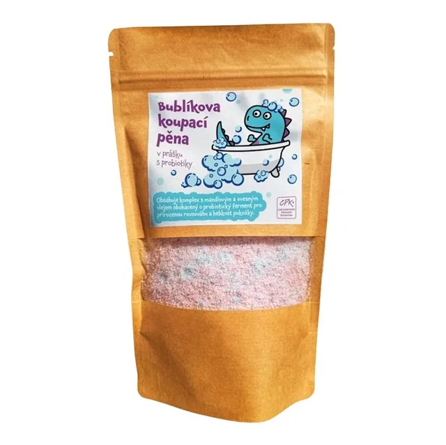 PURE HARMONY Bublíkova koupací pěna v prášku s probiotiky 160 g