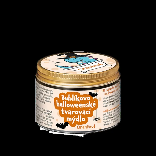 PURE HARMONY Bublíkovo halloweenské tvarovací mýdlo oranžová 100 g