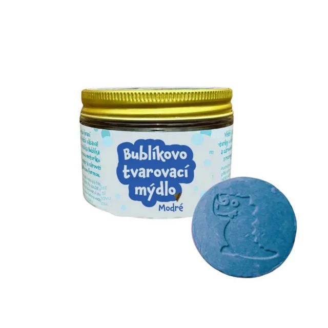 PURE HARMONY Bublíkovo tvarovací mýdlo modré 100 g