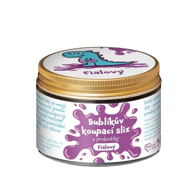 PURE HARMONY Bublíkův koupací sliz s probiotiky fialový 100 g