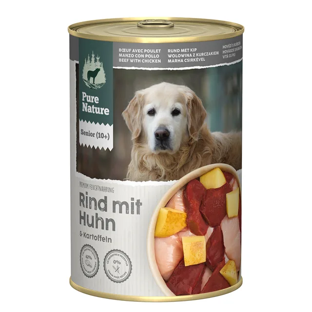 Pure Nature Senior čisté hovězí - 12 x 400 g