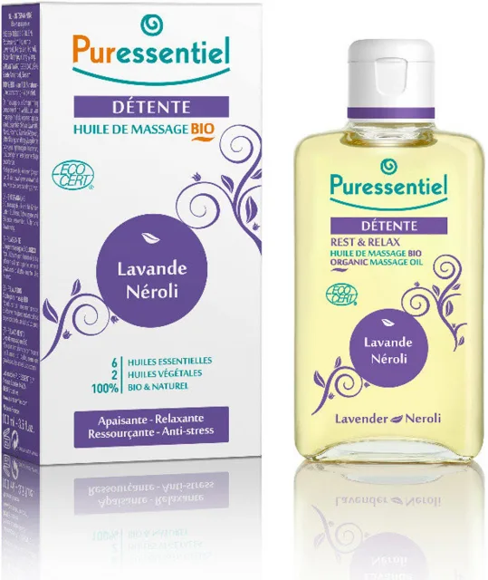 Puressentiel Masážní Olej Bio Pro Uvolnění 100ml