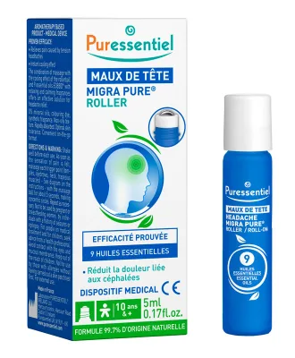Puressentiel Roll-on proti bolesti hlavy 5 ml