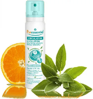 Puressentiel sprej na unavené a oteklé nohy 100 ml