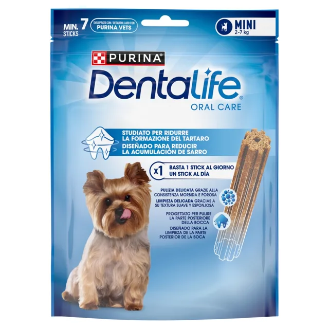 PURINA Dentalife ActivFresh Mini 69g (7 ks) zubní pamlsek pro miniaturní psy (2-7 kg)