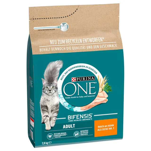 Purina One Adult granule kuře, celozrnné obiloviny - 9,75 kg