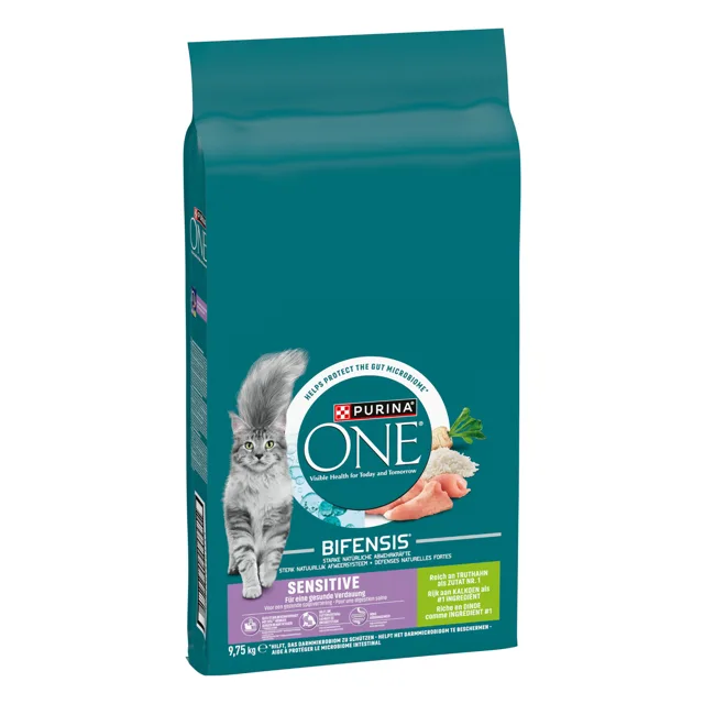 Purina ONE Bifensis Sensitive granule krůta - 2 x 9,75 kg