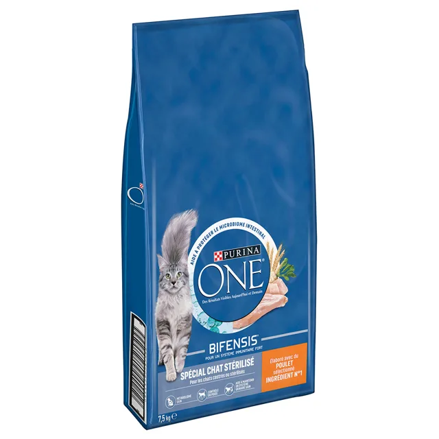 Purina ONE Bifensis Sterilised granule kuře - 7,5 kg