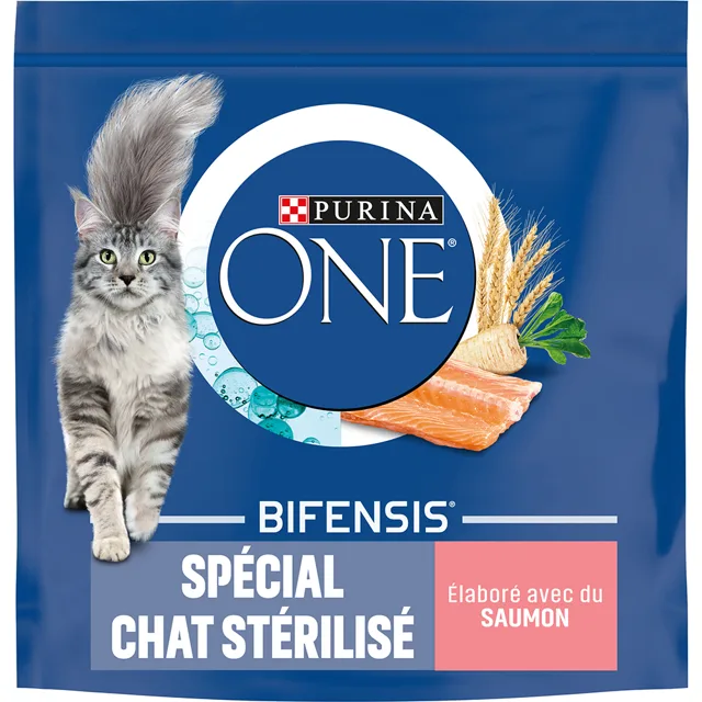 Purina ONE Bifensis Sterilised granule losos - 1,5 kg