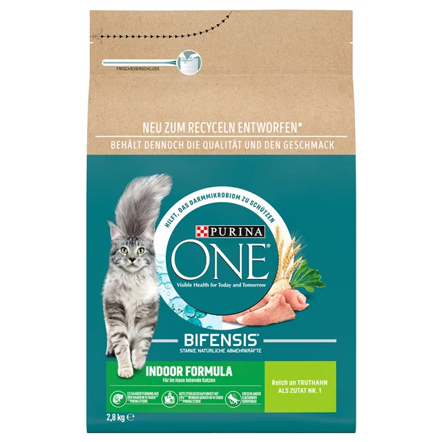 Purina ONE Indoor Formula granule krůta - 9,75 kg