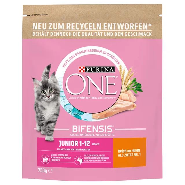 Purina ONE Junior granule kuře - 750 g