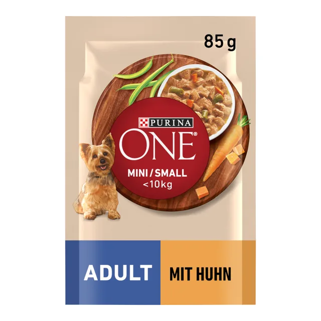 Purina ONE Mini Adult kuřecí - 26 ks (26 x 85 g)