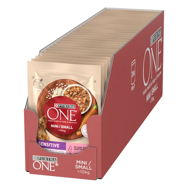 Purina ONE Mini Sensitive - 26 ks (26 x 85 g)