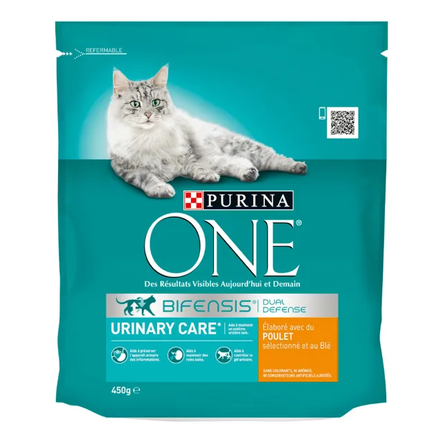 Purina ONE Urinary Care granule kuře - 4 x 450 g