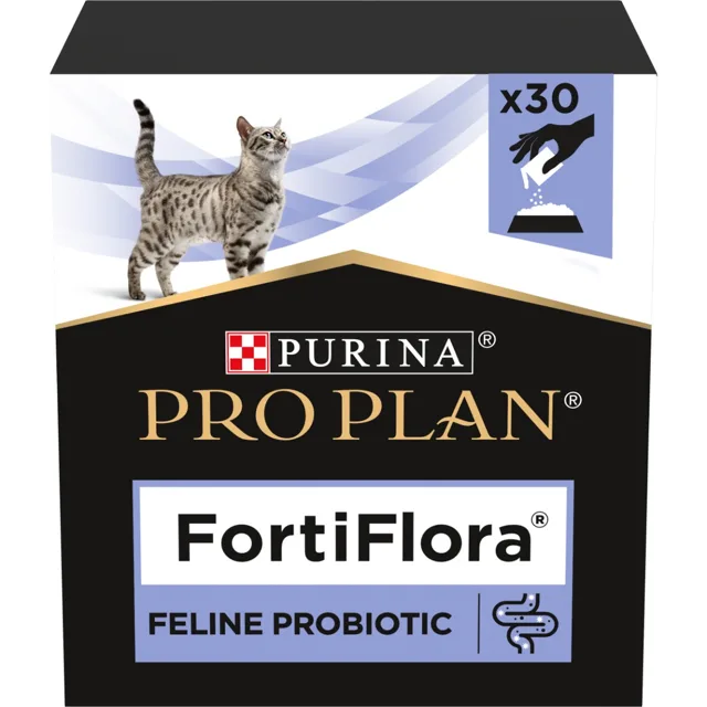 Purina Pro Plan Fortiflora probiotikum pro kočky prášek 30x1 g