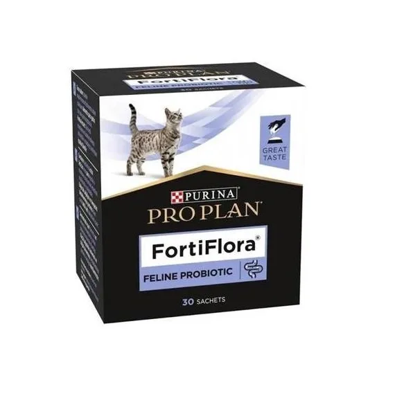 PURINA PRO PLAN Fotrti Flora 30 x 1g probiotika pro kočky